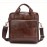[Synthetic Leather Briefcase] Stylish Synthetic Leather Men's Business Briefcase | Large Capacity Crossbody Bag with Adjustable Strap, Multiple Compartments & Zipper Closure | Perfect for Office, Travel & Gifts (30*26*8)cm