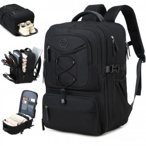 Travel Backpack, Airline Approved with Shoe Compartment Casual Backpack, 15.6-inch Laptop Backpack for Men and Women, Business Work Travel Backpack, Suitable for Flight Boarding Use