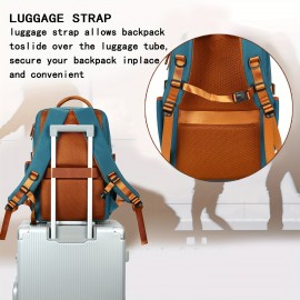 Travel Backpack, Airline Approved with Shoe Compartment Casual Backpack, 15.6-inch Laptop Backpack for Men and Women, Business Work Travel Backpack, Suitable for Flight Boarding Use