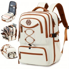 Travel Backpack, Airline Approved with Shoe Compartment Casual Backpack, 15.6-inch Laptop Backpack for Men and Women, Business Work Travel Backpack, Suitable for Flight Boarding Use