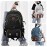 Unisex Casual Backpack with Separate Shoe Compartment, Large Capacity Premium Travel and Hiking Bag for 15-inch Laptop