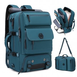 Travel Backpack, Airline Approved Carry-On Backpack for Women and Men with Shoe Compartment, 17, 3-Inch Laptop Backpack for Flying, Hiking Casual Daypack