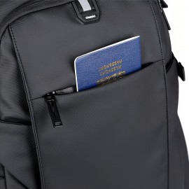 Large Capacity Laptop Backpack with Phone Charging Pocket - Durable Oxford Fabric, Adjustable Shoulder Straps, Multiple Compartments for Travel, Commute & Weekend Trips, Backpack for Travel, Commuter Bag, Modern Backpack, Secure Zipper Closure