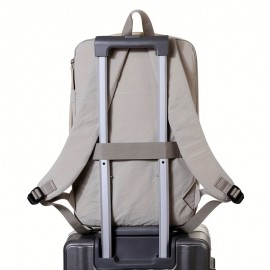 Expandable Laptop Backpack with Dry/Wet Separation, Multi-Layer Multi-Pocket Multi-Zipper Storage Travel Student Shoulder Bag, Large Capacity Laptop Compartment Handbag Multifunctional Crossbody Bag, Suitable for Business Trips, Vacations, etc