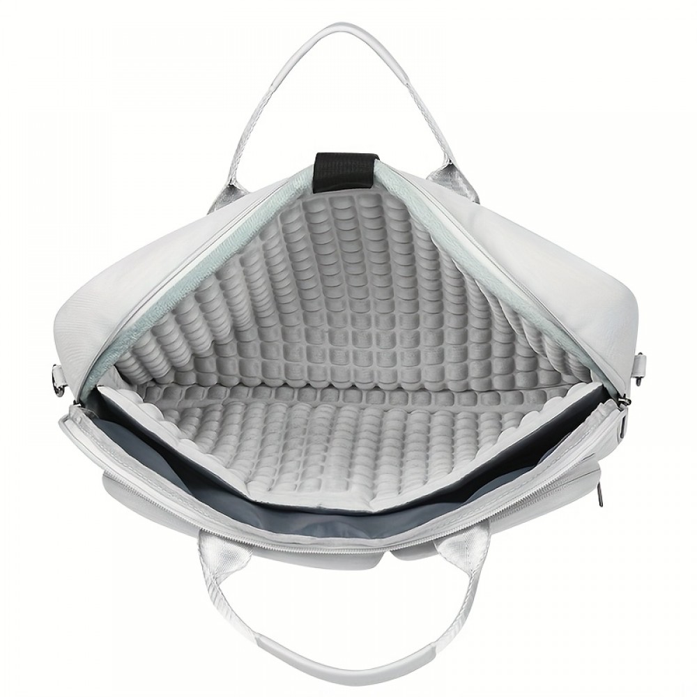 15.6/16/17/18 Inch Laptop Shoulder Bag - 360° Laptop with Adjustable Strap, Zipper Closure & Trolley Sleeve, Compatible with MacBook, HP, Dell, Lenovo, Alienware, Laptop Bags, Laptop Carrying Case, Laptop Case, Laptop Cover, Laptop Bags For Women