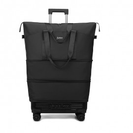 A Tote Bag with Wheels And a Handle, Suitable for Daily Outings, Short And Long Trips, Moving, And School, The Bottom of The Travel Bag Features Detachable Swivel Wheels, a Removable Handle, And Includes Dry And Wet Separation Bags, The Bottom Can Be Opened to Expand Two Layers, The Fabric Is And Scratch-Resistant, After Removing The Handle, It Can Be Used As a Suitcase, Available in Six Colors