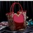 Designer Floral Embroidery Patent Leather Handbag for Women, Large Capacity Shoulder Tote with Zipper Closure, Polyester Lined, Paint Detail, Party Bag