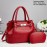 Women'S Handbag 2pcs Fashionable Stone Pattern Bag, Bridal Bag, First Choice for Gift, Universal for Four Seasons, Combination Bag, Wallet