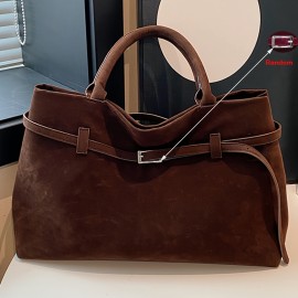 [Vintage Minimalist Handbag] Perfect Lily Women's Vintage Minimalist Handbag - Soft Tote with Metal Clasp Closure, Two Sturdy Handles & Magnetic Snap Closure, Coffee/Dark Brown/Red/Black for Work & Daily Use, Cute Purse