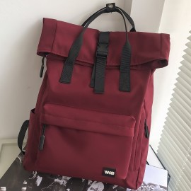 Men's & Women's Heavy-Duty Large Capacity Backpack - Large School College Travel Bag with Padded Adjustable Straps, Heavy-Duty Nylon Bookbag for Books, Laptop,,, Durable Black/Grey Backpack for & s