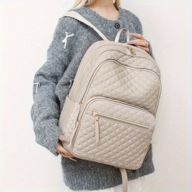 2pcs/1pc Large Capacity Travel Backpack, Fashionable Casual Daypack, Unisex Laptop Backpack for Commuting, Travel, Business, Daily Use, Personalized Gift