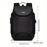 A Stylish Large-Capacity Travel Backpack with a Laptop Compartment, Multifunctional Computer Bag, Suitable for Commuting And Travel, Featuring Adjustable Straps, Ideal for Outdoor Business And Short Trips, Equipped with a Security Combination Lock, Initial Code Is 0-0-0.