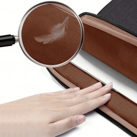 [Stylish Laptop Backpack] 1pc ZINZ Black Laptop Backpack | Stylish, Lightweight, Large Capacity, Convertible Shoulder & Tote Bag with Multiple Compartments, Ideal for Daily Commute & Travel