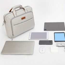 [Large Laptop Backpack] Large Laptop Backpack | Air Cushion Laptop Compartment, Adjustable Shoulder Strap, Multiple Layers, Lightweight & Durable for Commuting, Travel, and Business Trips