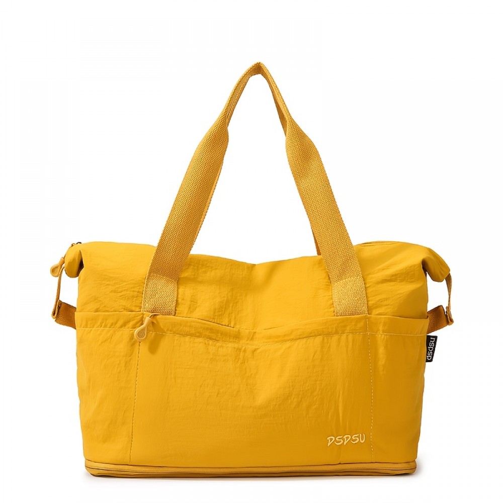 Simple Expandable Tote Bag, Suitable for Daily Commute and Short Trips, with Dry-Wet Separation Pockets, Large Capacity, Scratch-Resistant and Durable, Available in Nine Colors, Tote Bag, Travel/gym/luggage Bag For Travel