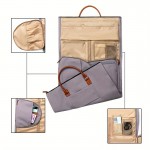 2-in-1 Carry-On Luggage & Duffle Handbag Convertible Travel Bag With Comfortable Shoulder Strap For Effortless Business Trips