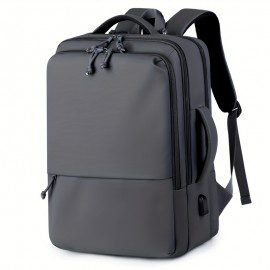 Women's Professional Laptop Backpack for 16-Inch Devices - Lightweight Synthetic Leather-like Backpack with Adjustable Shoulder Straps & Top Handle, Front Zipper Closure, Minimalist design in Mint Green, Dark Gray, Purple, Blue, Black, - Ideal for Work, School, Travel, Backpack for Travel, Office Essentials, Modern Aesthetic, Highquality Material, Device Carrier, Office Workers, School Bag, Sleek Design, Smooth Finish, Business Professionals